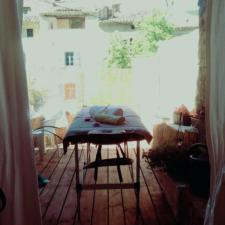 Le Montadou Saint Montan Apartment ภายนอก รูปภาพ